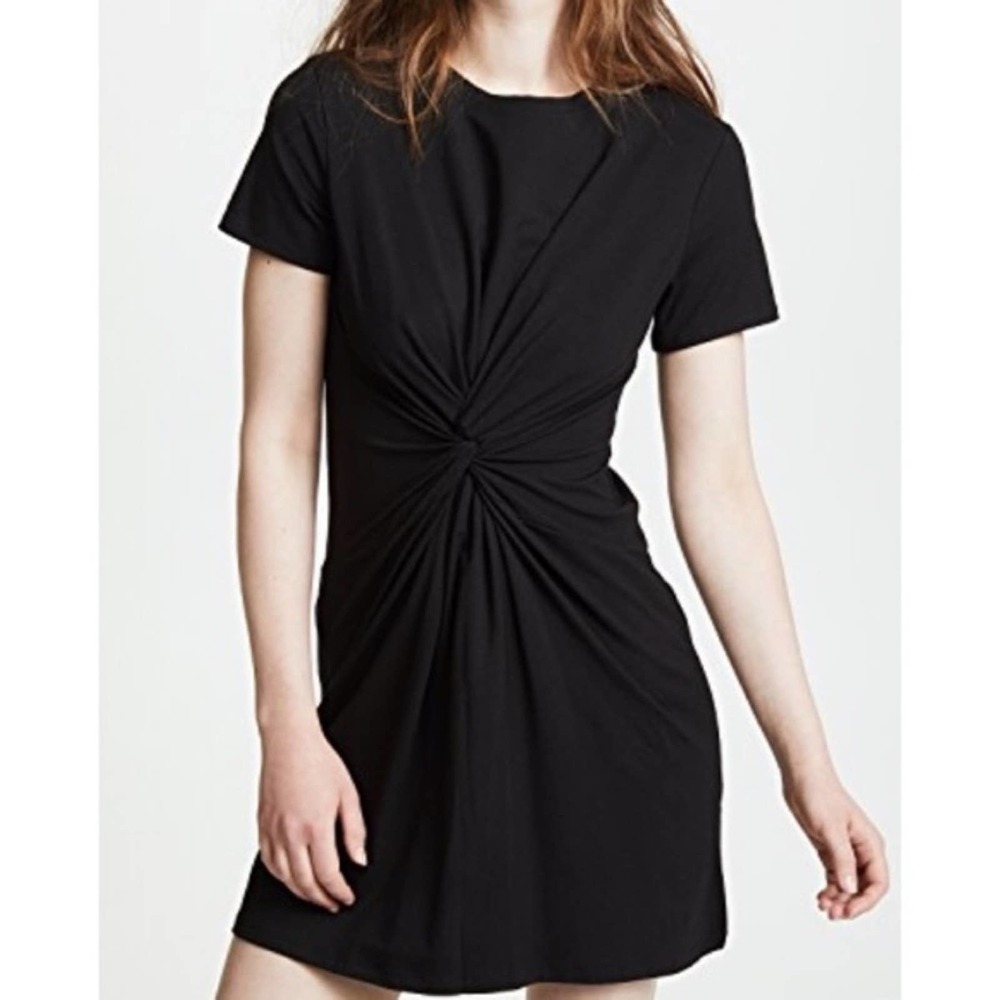Theory Knot Tee Rubric Dress (size P)